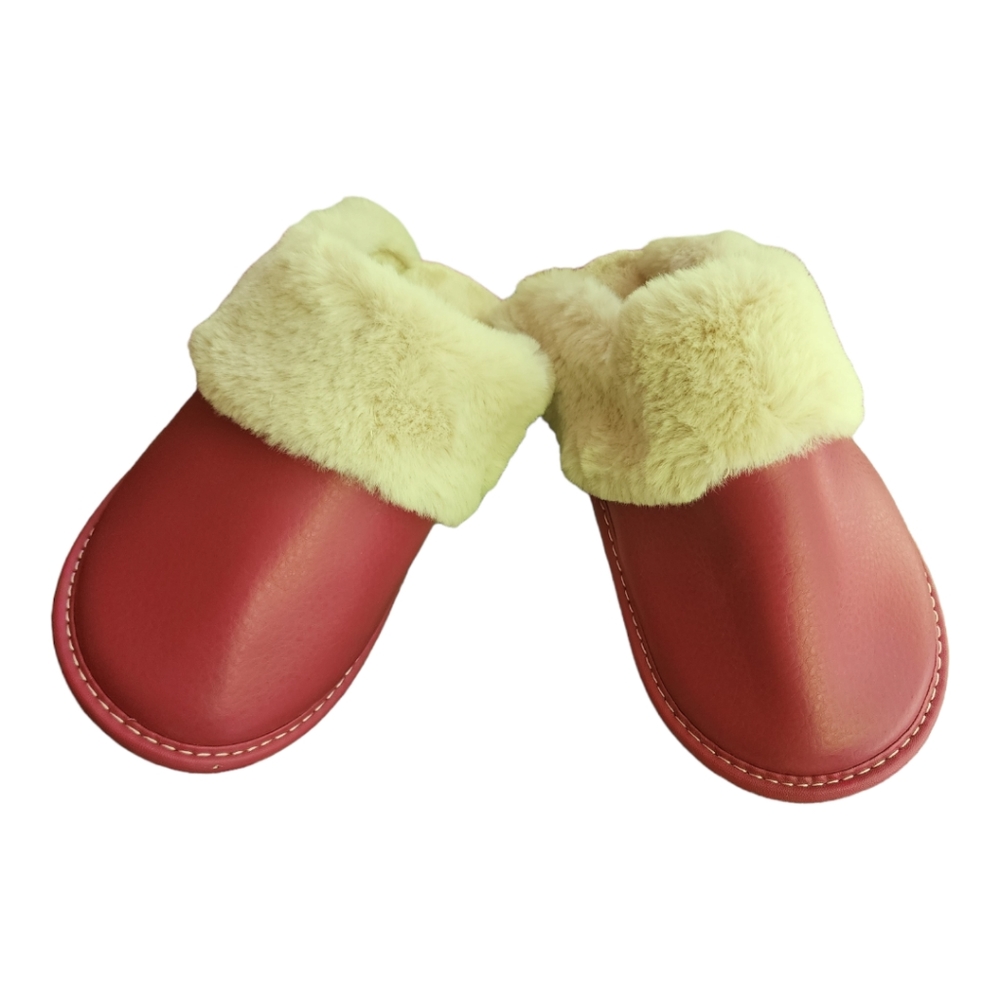 Faux Fur Lined Slippers